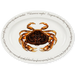 dungeness crab oval plate