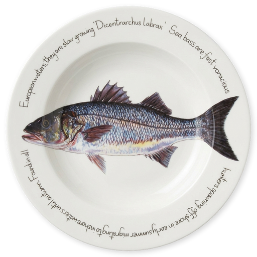 Sea Bass 30cm Plate