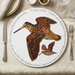 Woodcock tablemat