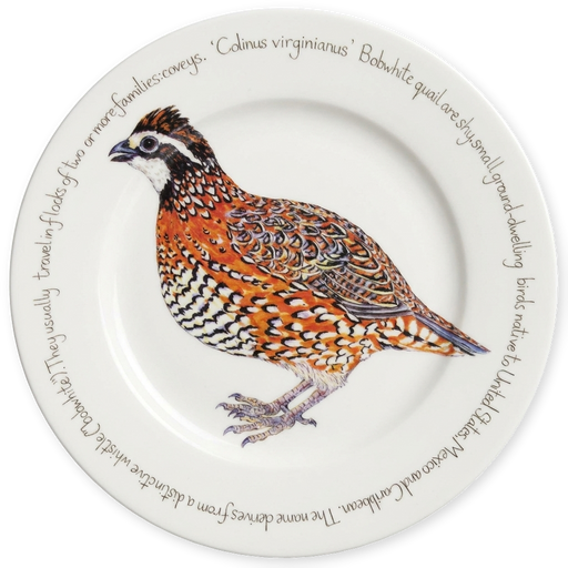 Bobwhite Quail 30cm Plate