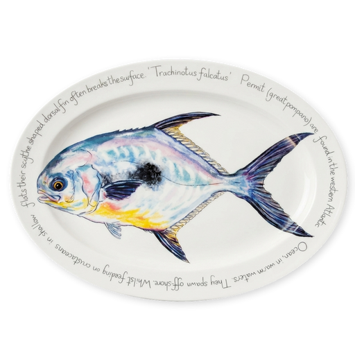 permit oval plate