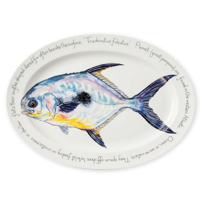 permit oval plate