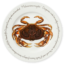 Dungeness Crab 30cm Flat Rimmed Plate