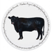 Aberdeen Angus Cow tablemat
