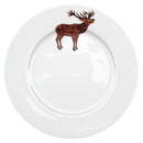 Stag Roaring 26cm Flat Rimmed Plate