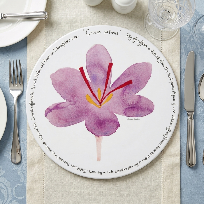 Saffron Tablemat styled on the table