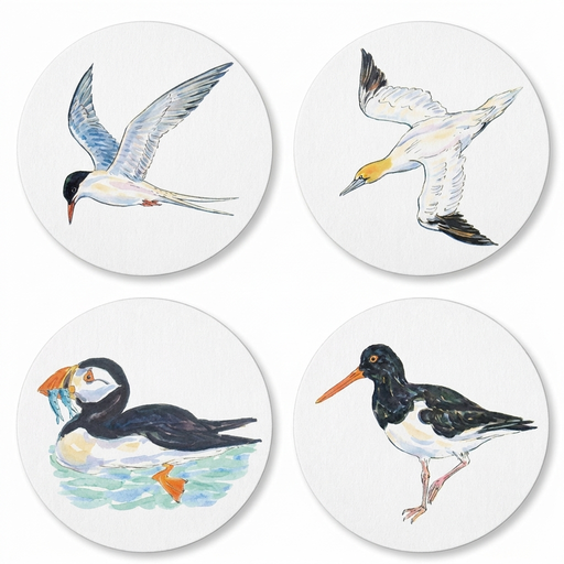 Seabirds Gift Coaster Pack