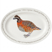 Bobwhite Quail 39cm oval plate