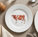 Richard Bramble Guernsey Cow 19cm Plate lifestyle