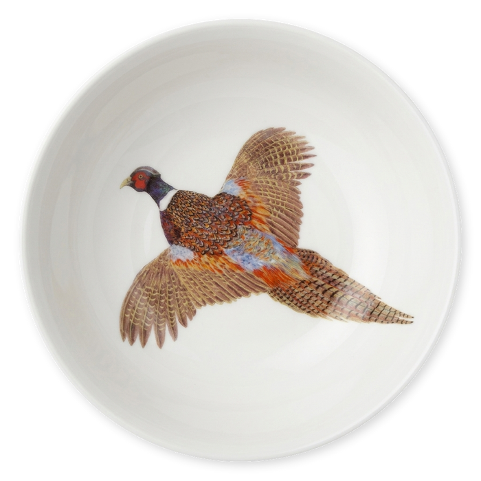 ring neck pheasant bowl