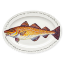 Cod 39cm (15.4") Oval Plate