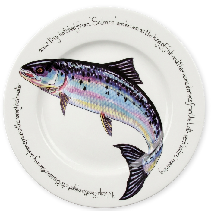 Salmon 30cm Plate