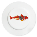 Gurnard 19cm Flat Rimmed Plate