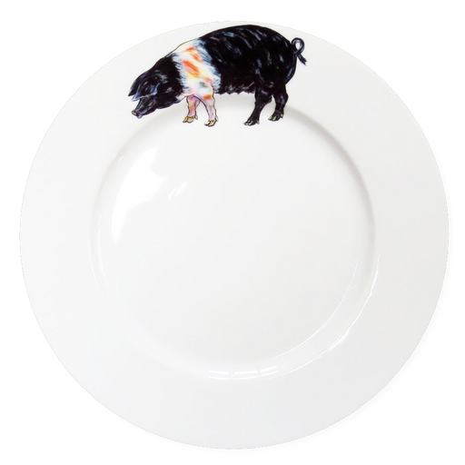 Richard Bramble Saddleback Pig 26cm Plate