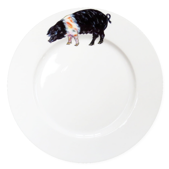 Richard Bramble Saddleback Pig 26cm Plate