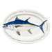 bluefin tuna oval plate