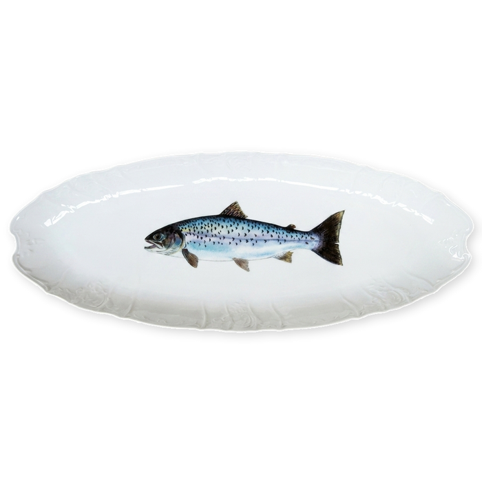sea trout oval platter