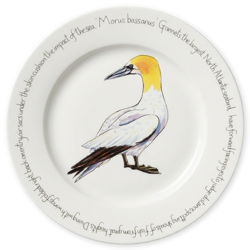 Gannet Standing 30cm Plate