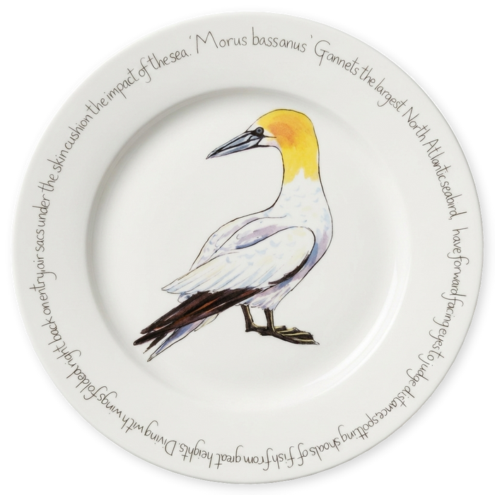 Gannet Standing 30cm Plate