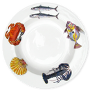 Fish & Shellfish 30cm Deep Rimmed Plate