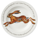 Leaping Hare 30cm Deep Rimmed Plate