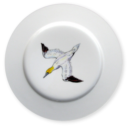 Richard Bramble Gannet Diving 19cm Plate
