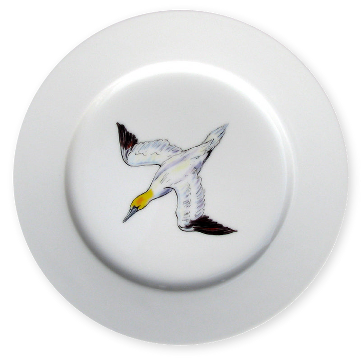Richard Bramble Gannet Diving 19cm Plate
