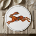 Hare leaping tablemat