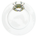 Blue Crab 26cm Flat Rimmed Plate
