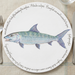 Bonefish tablemat
