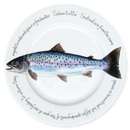 Sea Trout 30cm Flat Rimmed Plate