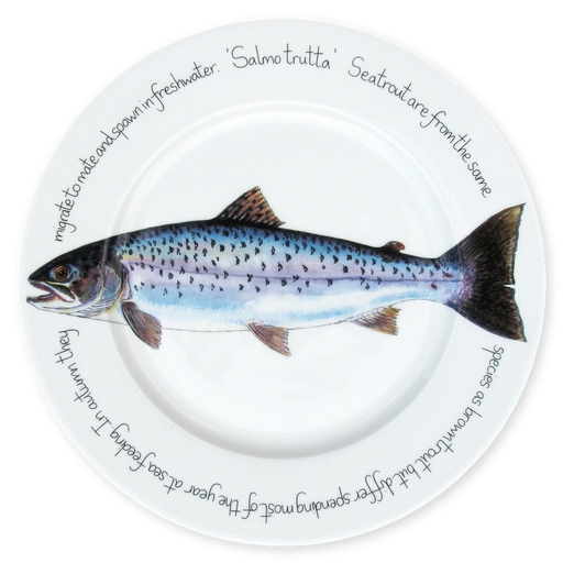 Sea Trout 30cm Plate
