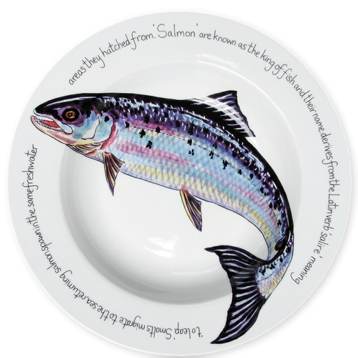 Salmon 30cm Plate