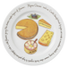Alpine Cheese 21cm Plate by Richard Bramble