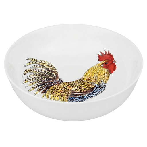Cockerel 24cm Bowl side view