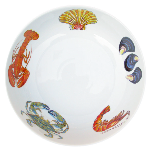 Fish & Shellfish US East Coast 24cm Bowl by Richard Bramble