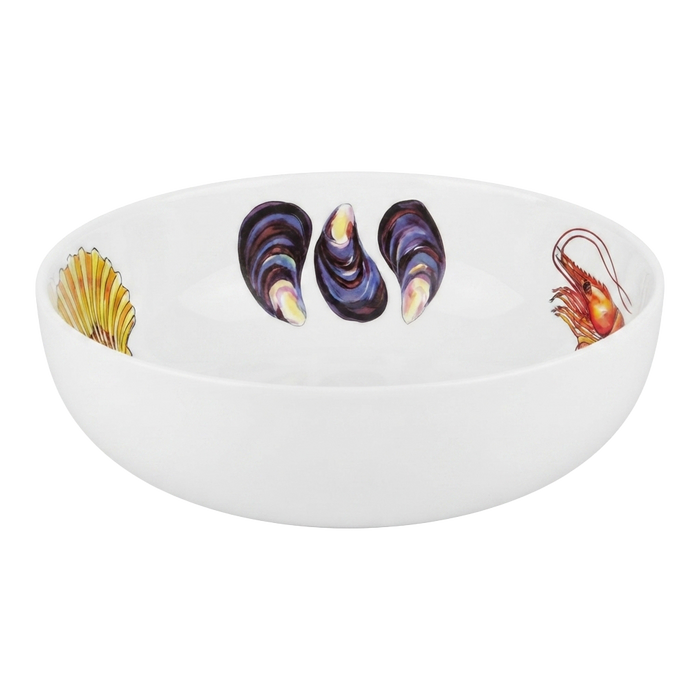 Fish & Shellfish US East Coast 24cm Bowl side view