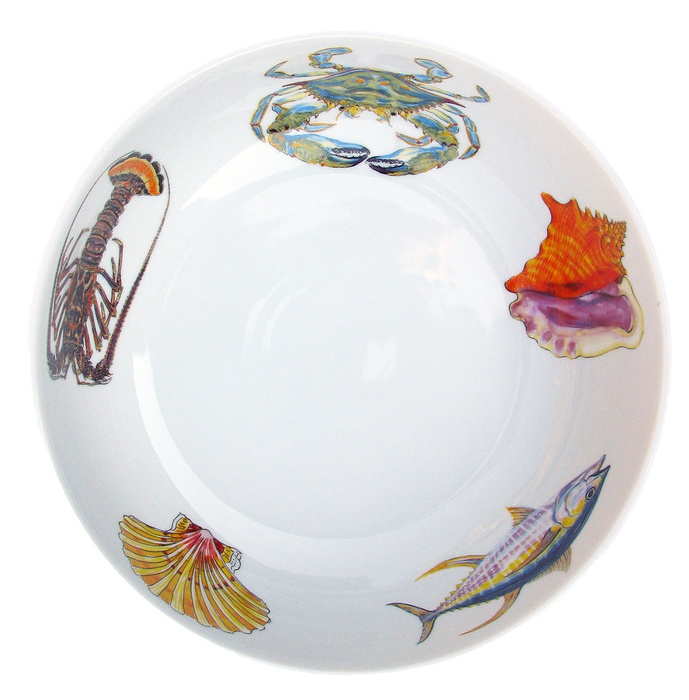 Fish & Shellfish US South Coast 24cm Bowl by Richard Bramble