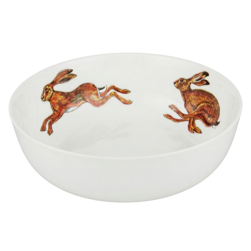 Hares 24cm Bowl side view