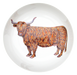 Highland Cow 24cm Bowl by Richard Bramble