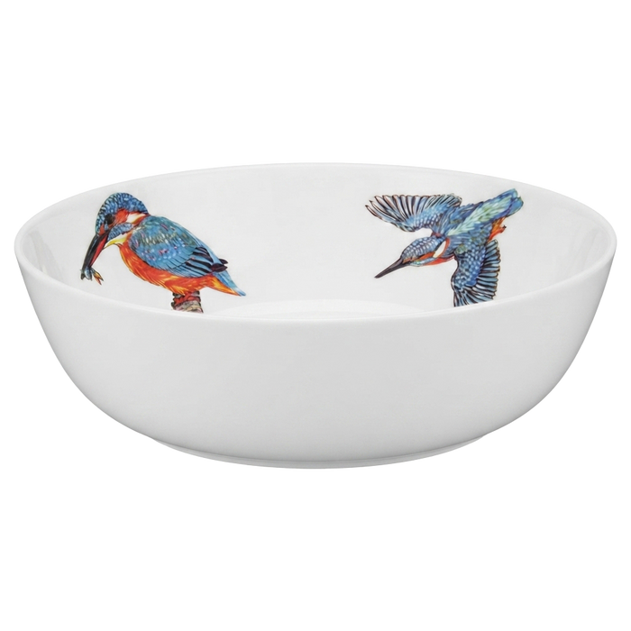 Kingfishers 24cm Bowl side view