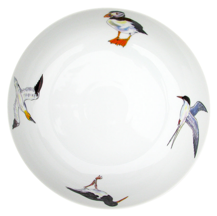 Seabirds 24cm Bowl by Richard Bramble