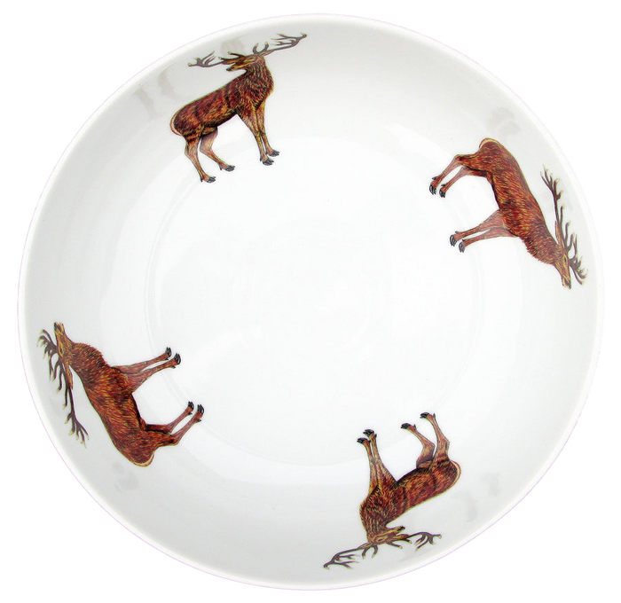Stags 24cm (9.5") Bowl styled on the table