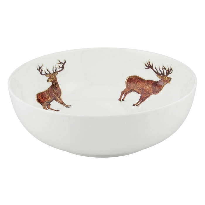 Stags 24cm Bowl side view