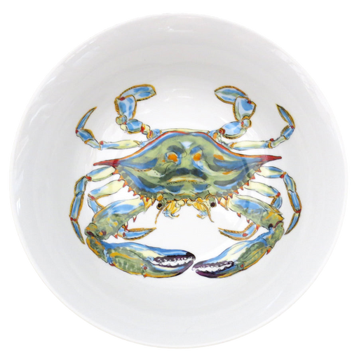 Blue Crab 25cm Bowl by Richard Bramble
