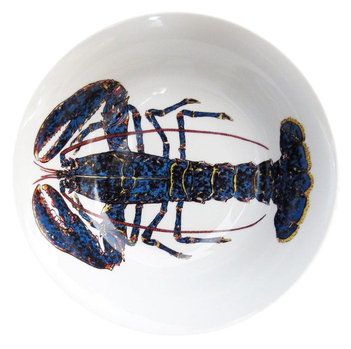 Blue Lobster 25cm Bowl by Richard Bramble