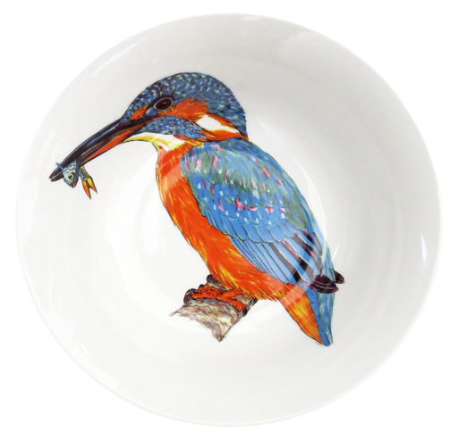 Kingfisher 25cm Bowl by Richard Bramble