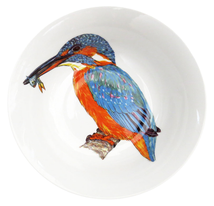 Kingfisher 25cm Bowl by Richard Bramble