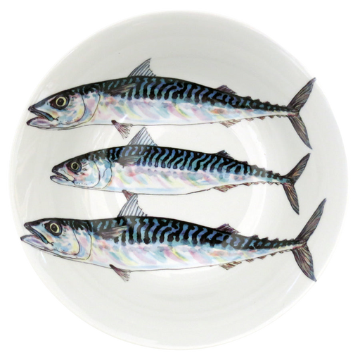 Mackerel 25cm Bowl by Richard Bramble