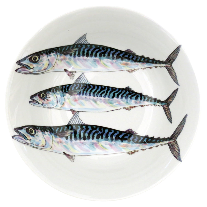 Mackerel 25cm Bowl by Richard Bramble